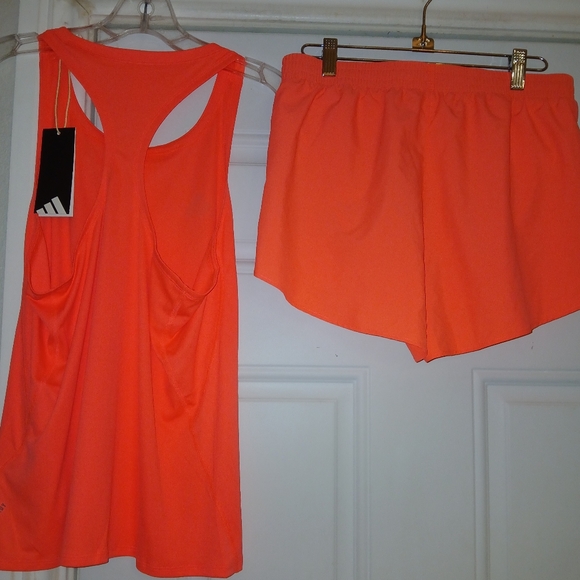 New With Tags Beautiful Adidas Adizero Running Set Size Small - Picture 3 of 3